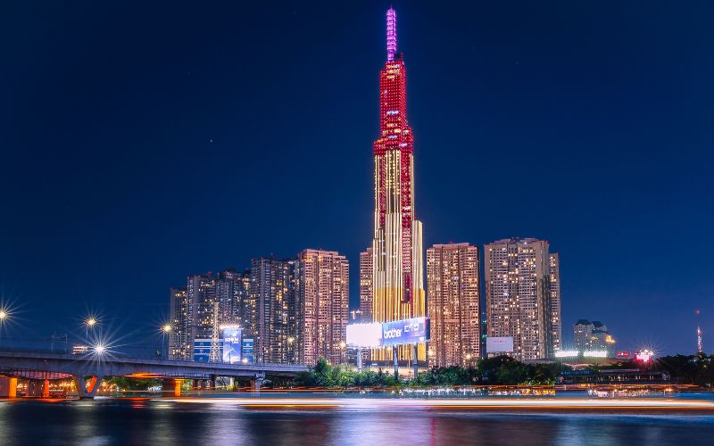 Modern business center in Ho Chi Minh City