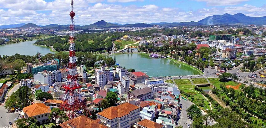 Dalat is een populaire stad in Vietnam beroemd om zijn koele weer