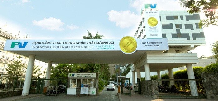 FV French-Vietnamese Hospital in District 7, reliable and renowned for its quality service