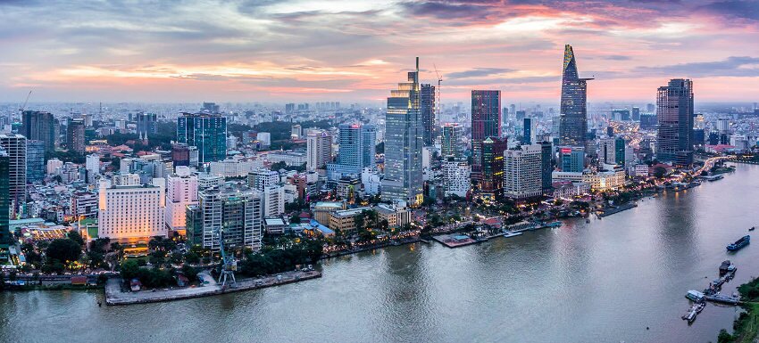 Richest and best city in Vietnam : ho chi minh city