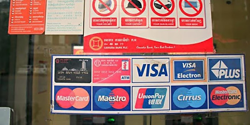 american cards are they accepted in ATM of cambodia