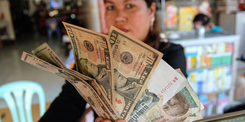 official currencies used in Cambodia