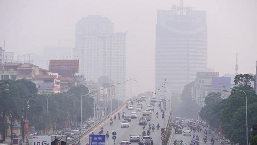 Cons of vietnam : high pollution level