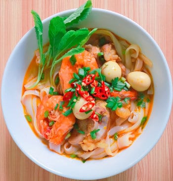 La nourriture vietnamienne est variée et succulente