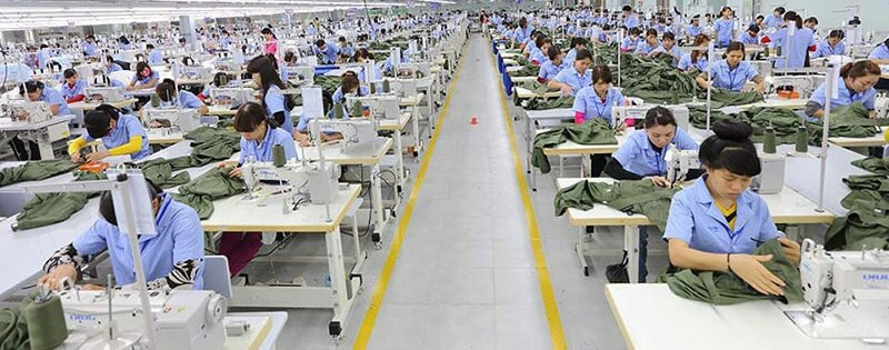 sourcing d'usines et de fabricants de l'industrie textile
