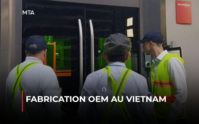 Services de fabrication OEM au Vietnam pour les marques internationales et les chaînes d’approvisionnement mondiales.