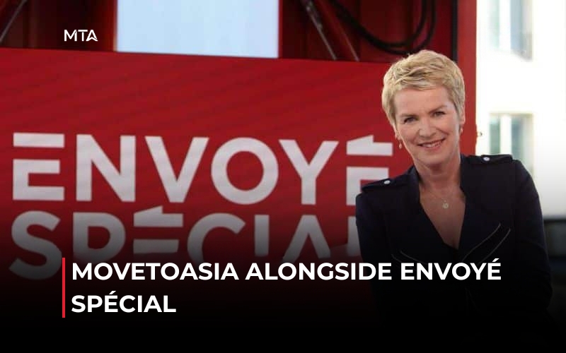 MoveToAsia featured in the French TV program Envoyé Spécial