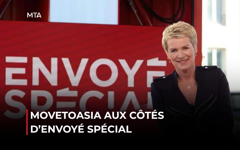 MoveToAsia présenté dans l’émission française Envoyé Spécial.