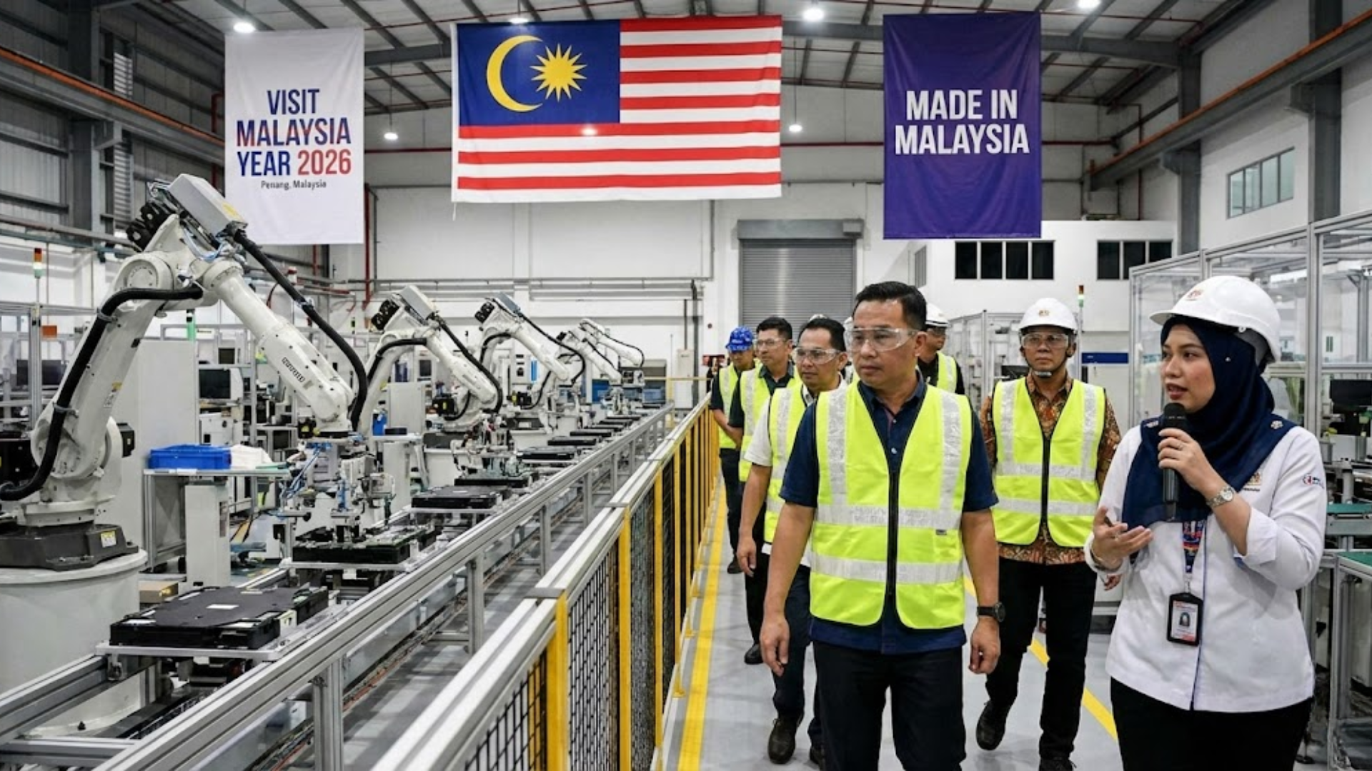 Factory visit in Malaysia