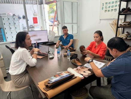 Développement produit pour fabrication de chaussures au Vietnam