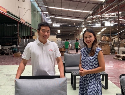 Final inspection for garden and outdoor furniture