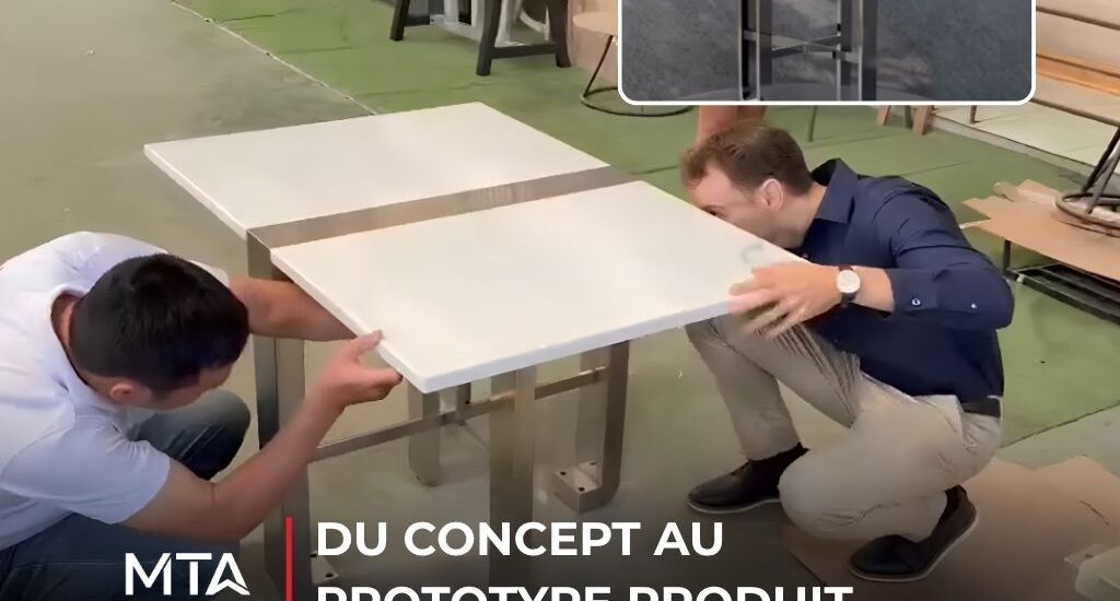 Étude de cas sur le développement, le prototypage et la validation d'un produit avant sa mise en production