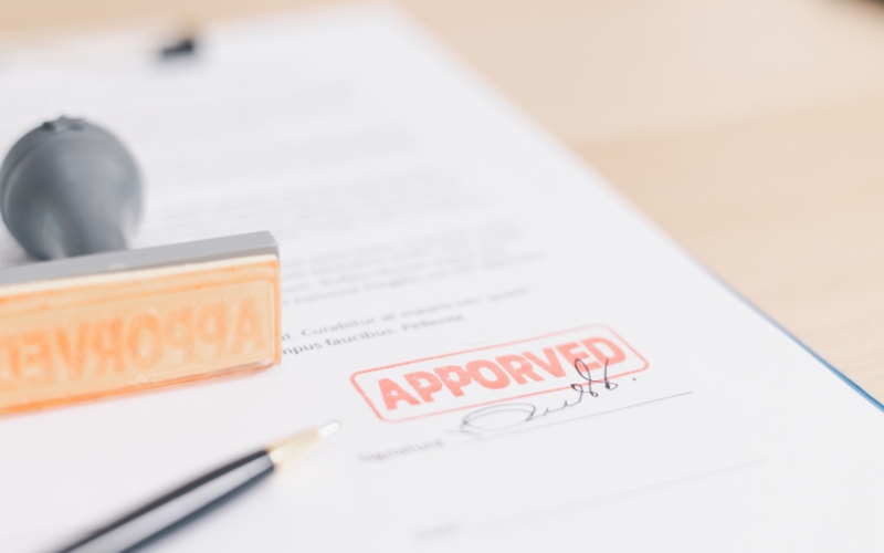 Document approuvé lié à la réglementation santé.