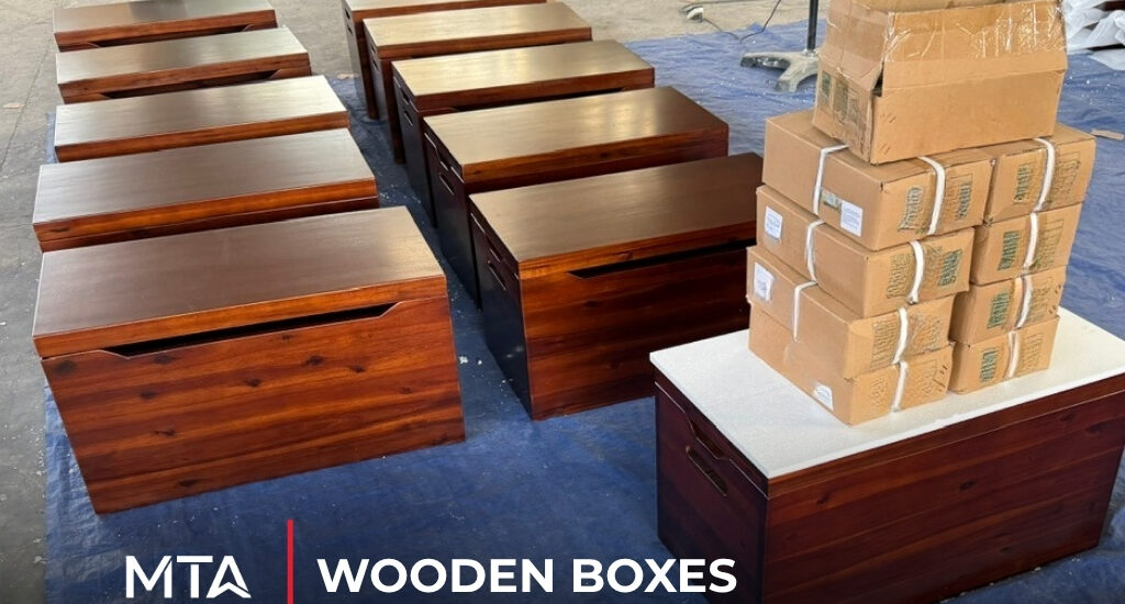 Case study on wooden box manufacturing, sourcing, and production optimization for international markets