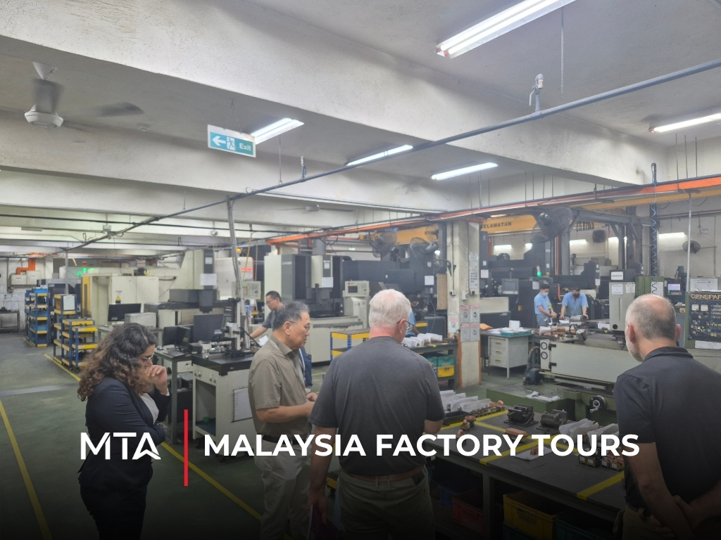 Factory tours in Malaysia helping international buyers assess manufacturing capabilities, quality standards, and local suppliers