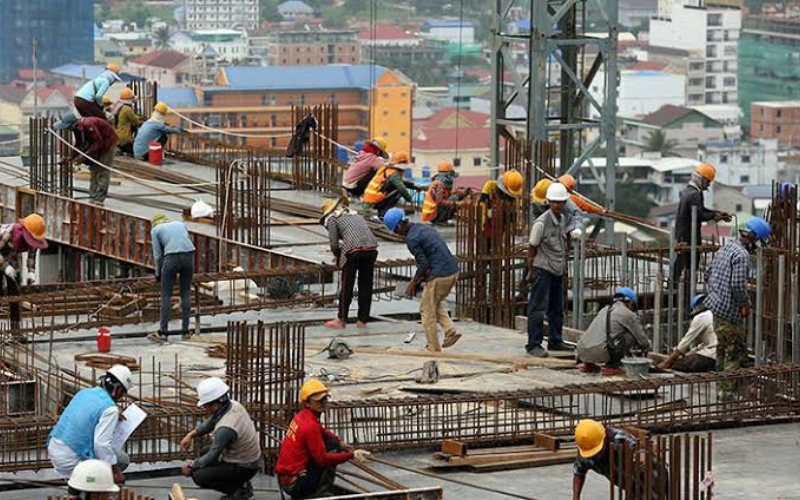Cambodia's construction market supporting residential, commercial, industrial, and infrastructure development.