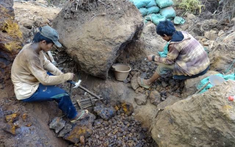 Laos Industrie minière 