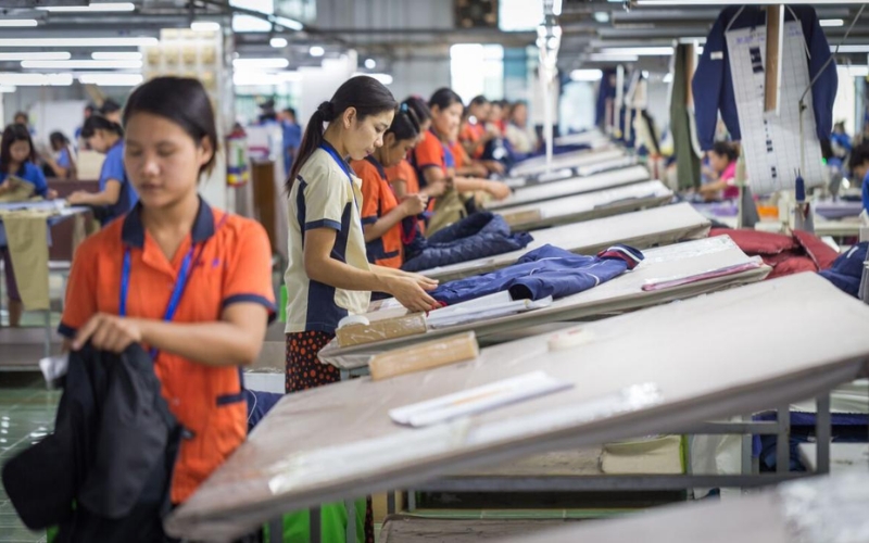 Secteur manufacturier aux Myanmar