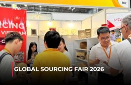 MoveToAsia booth at Global Sourcing Fair Vietnam 2026 showcasing Vietnamese sourcing solutions