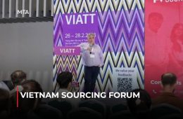 Business professionals networking at the Vietnam Sourcing Forum